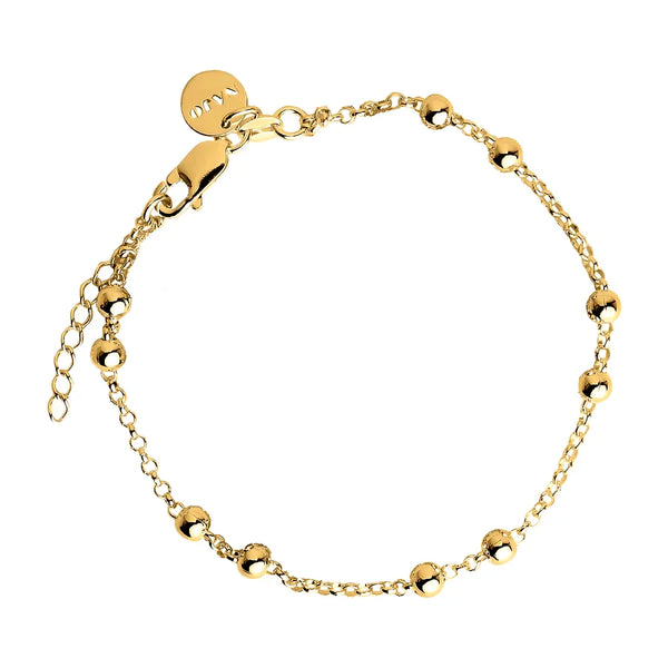 NAJO Mattina Single Gold Bracelet (19cm+ext)