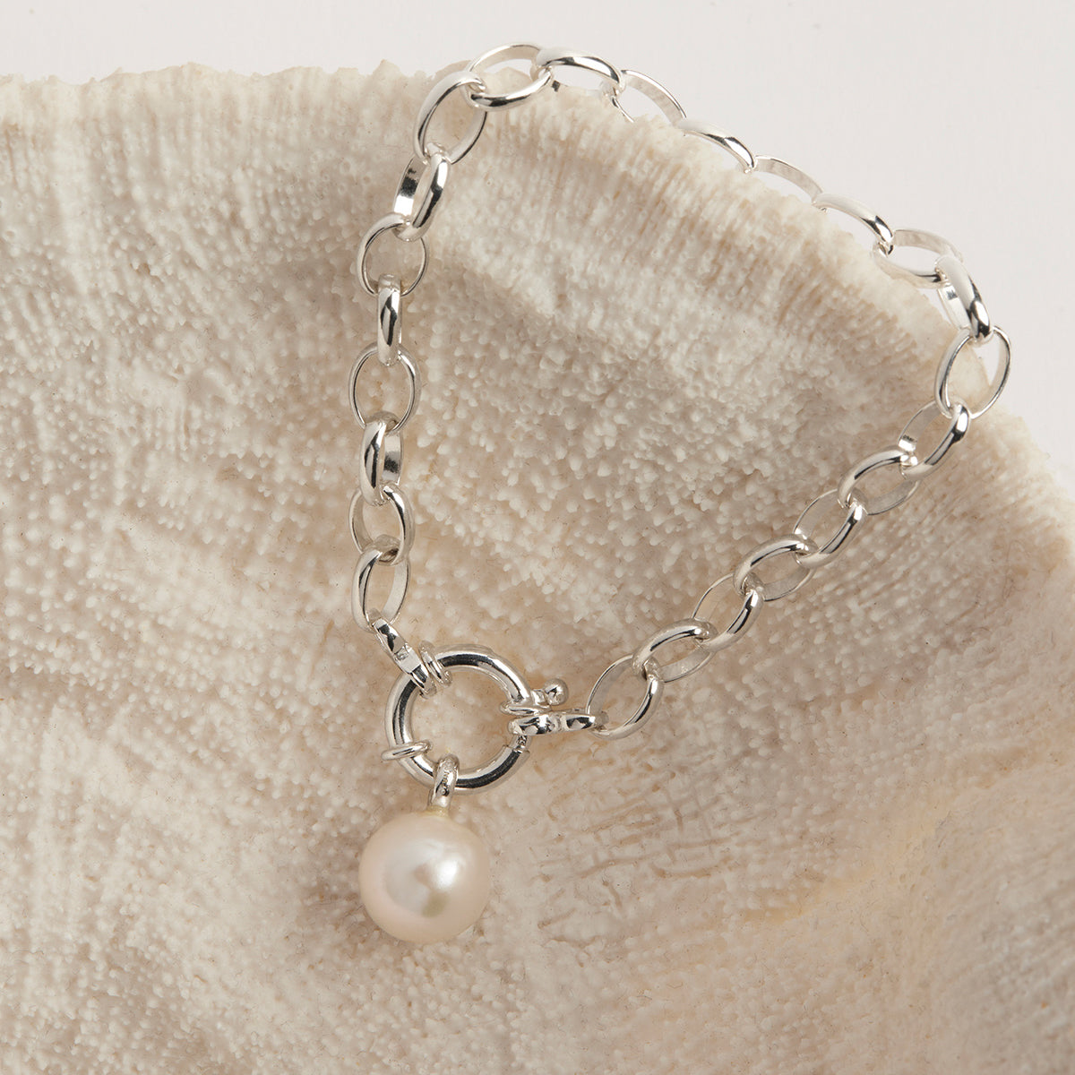 NAJO The Divina Silver Bracelet (20.5cm)