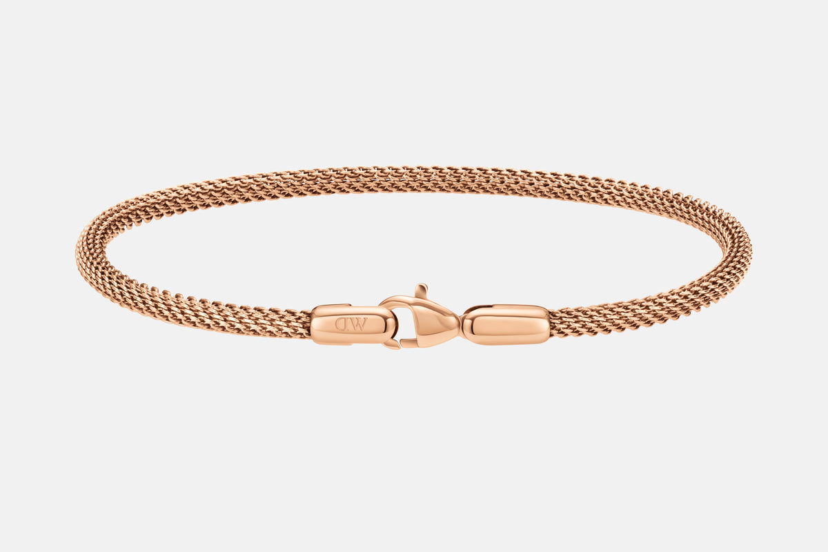 Daniel Wellington Mesh Bracelet 2.8 Rose Gold