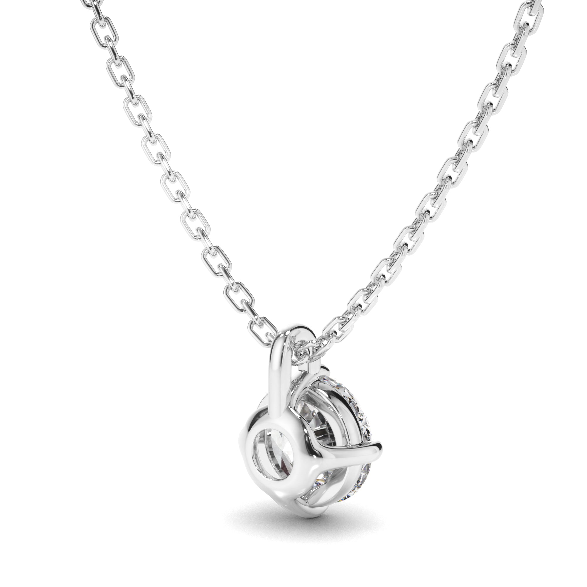 Round Brilliant Cut Diamond Pendant