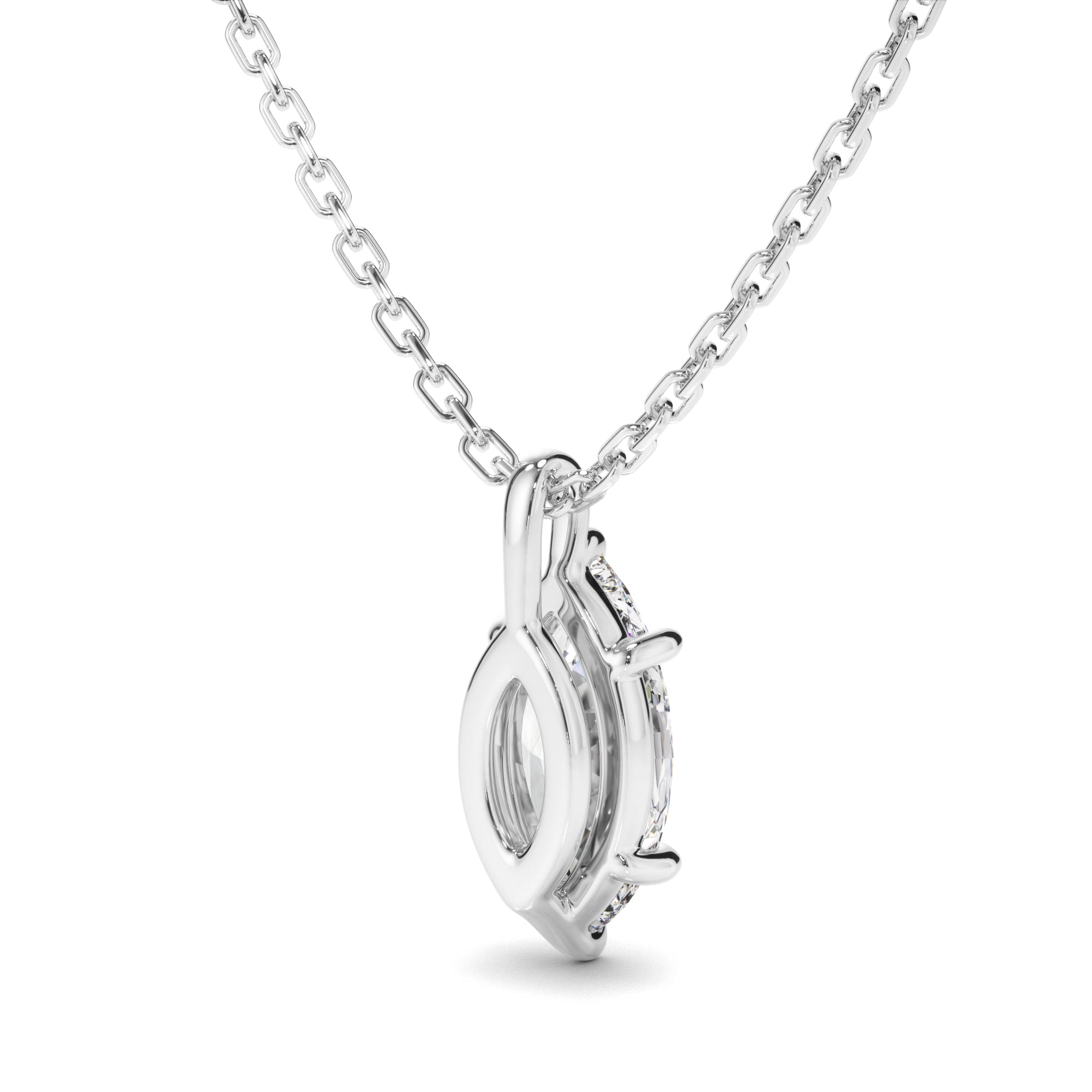 Marquise Cut Diamond Pendant