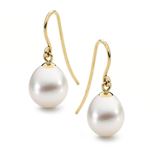 9ct Yellow Gold Juliane South Sea Pearl Earrings