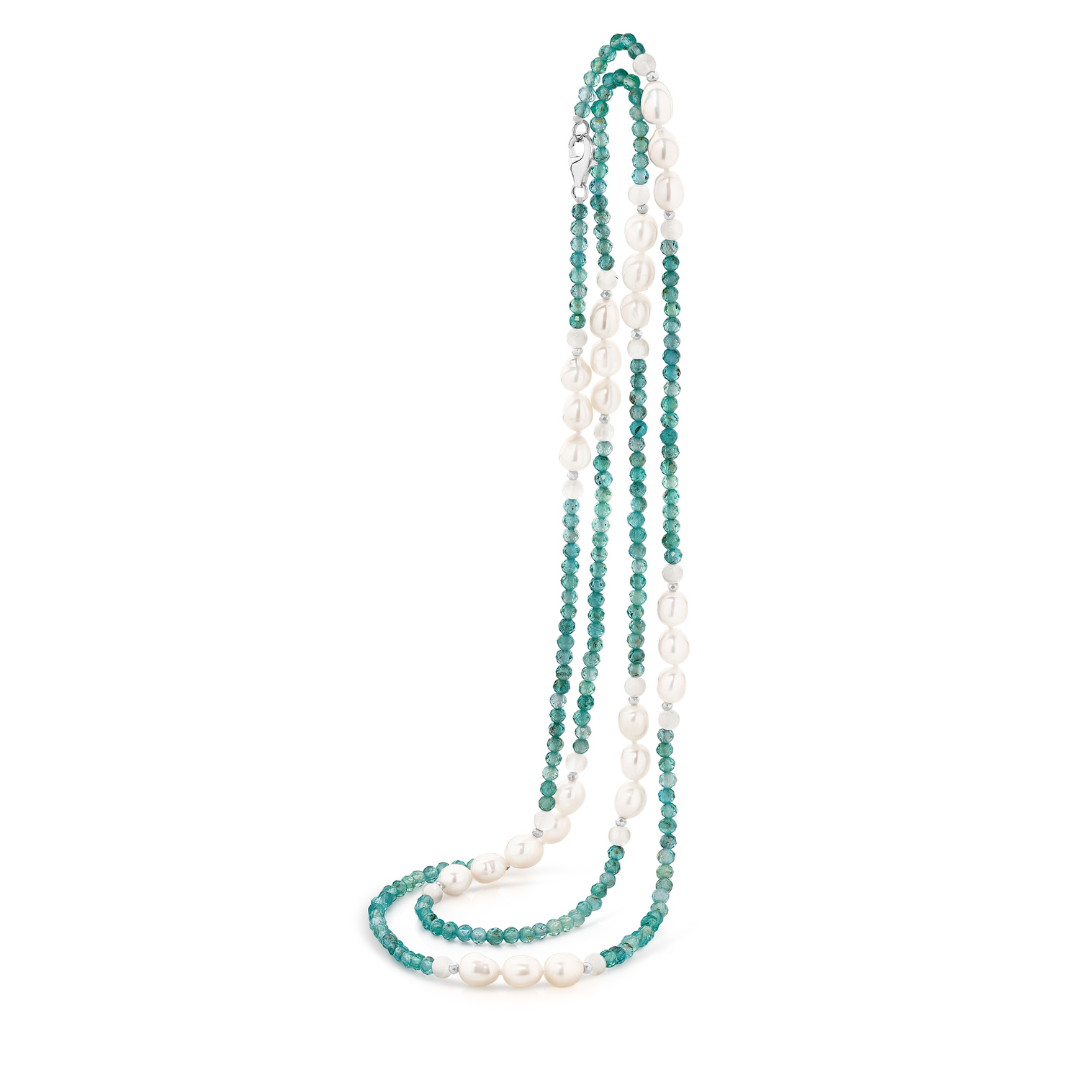 Sterling Silver Irina Pearl Necklace