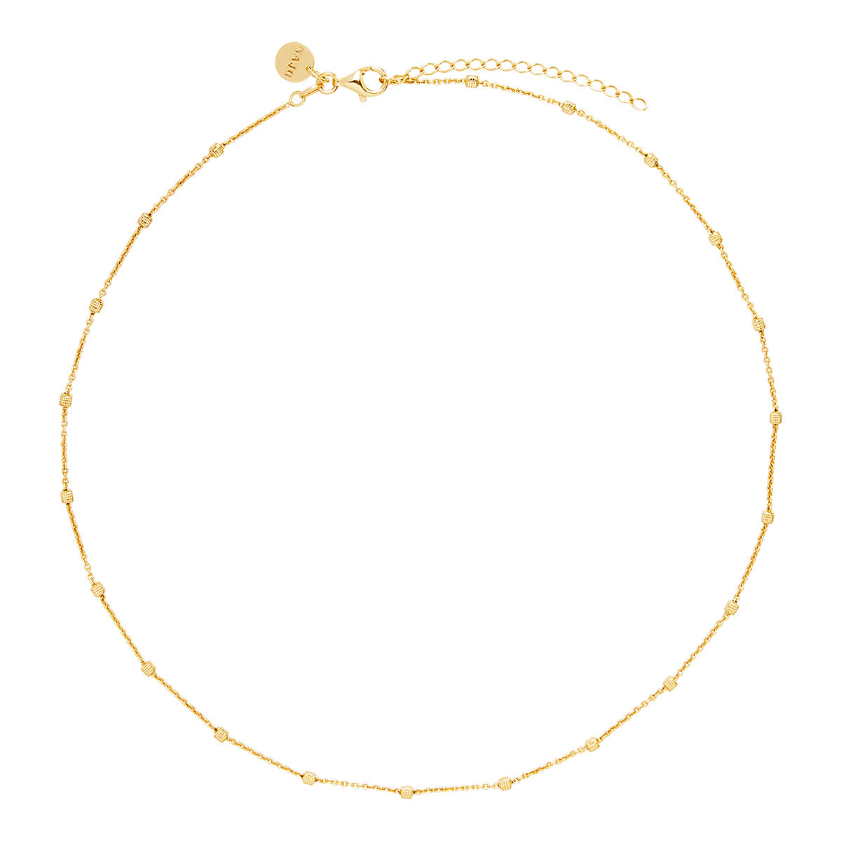 NAJO Birdsong Yellow Gold Chain Necklace (45cm+ext)