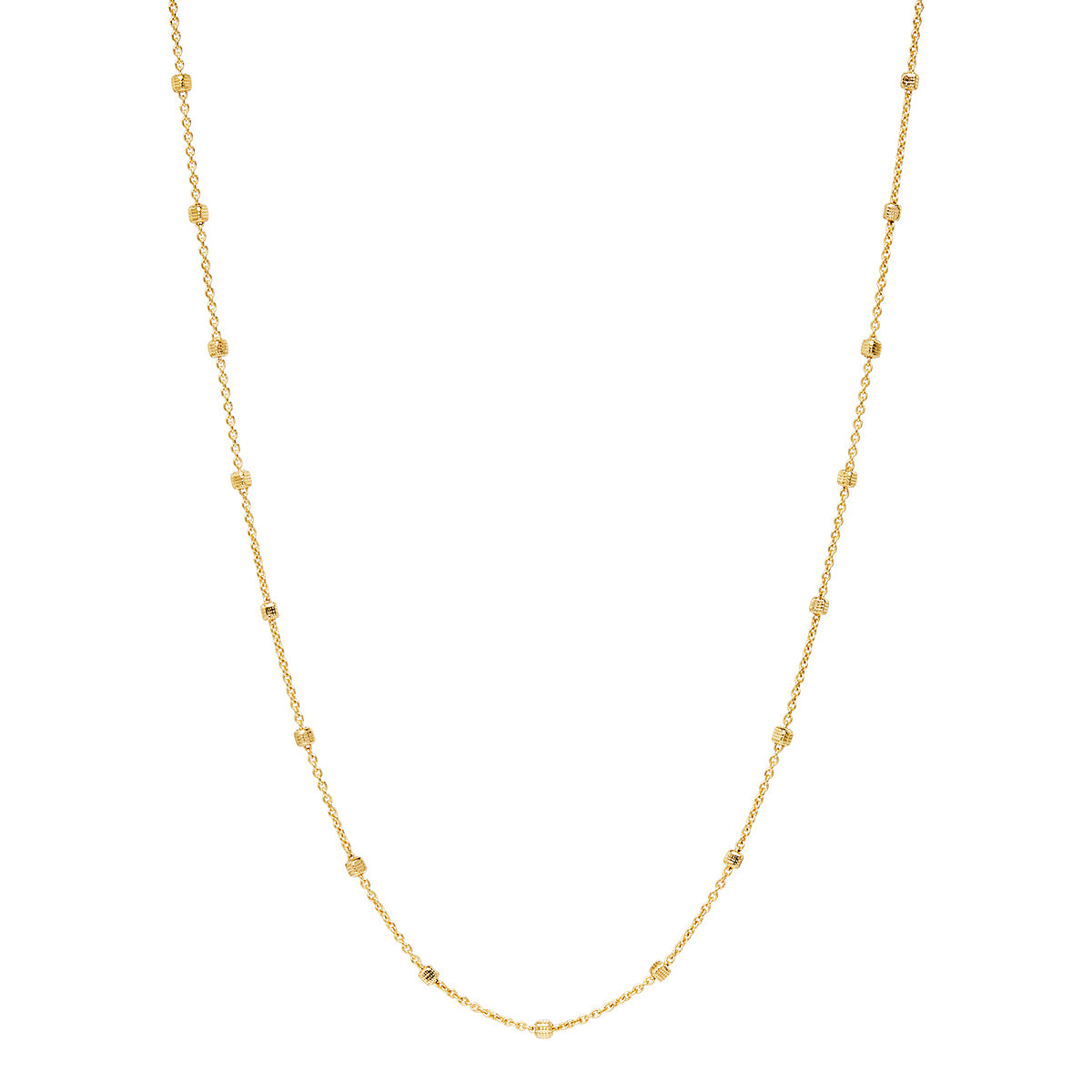 NAJO Birdsong Yellow Gold Chain Necklace (45cm+ext)