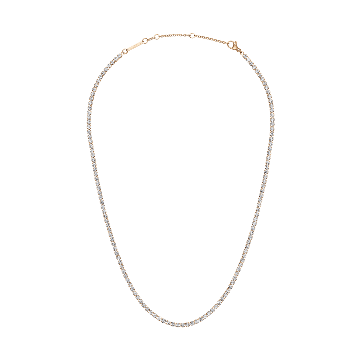 Daniel Wellington Classic Tennis Necklace Rose Gold