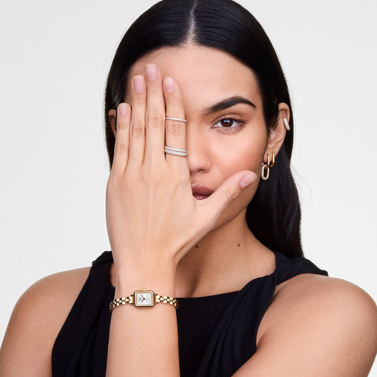 Daniel Wellington Pave Ring Rose Gold 5 mm