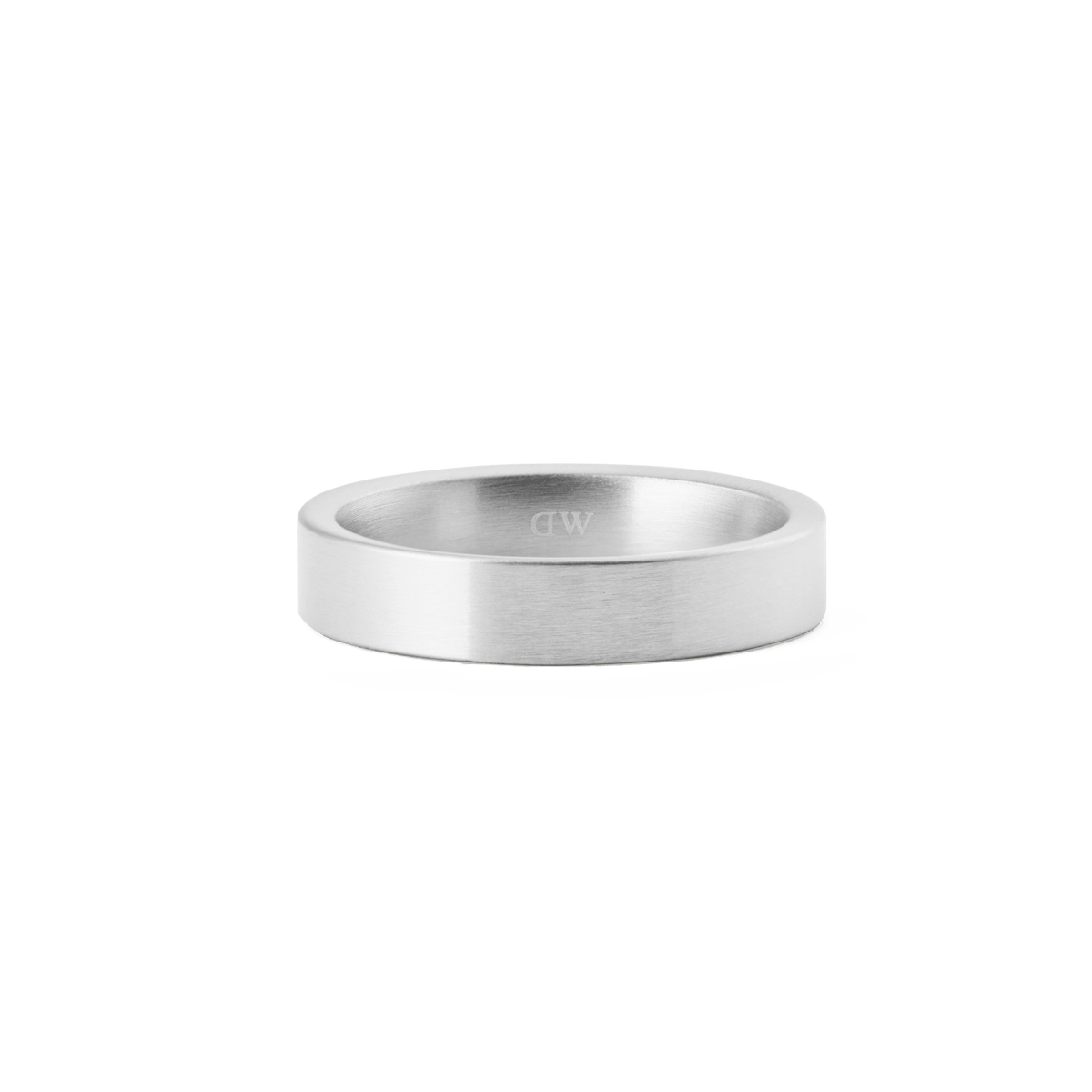 Daniel Wellington Line Ring Brushed Silver 4.5mm