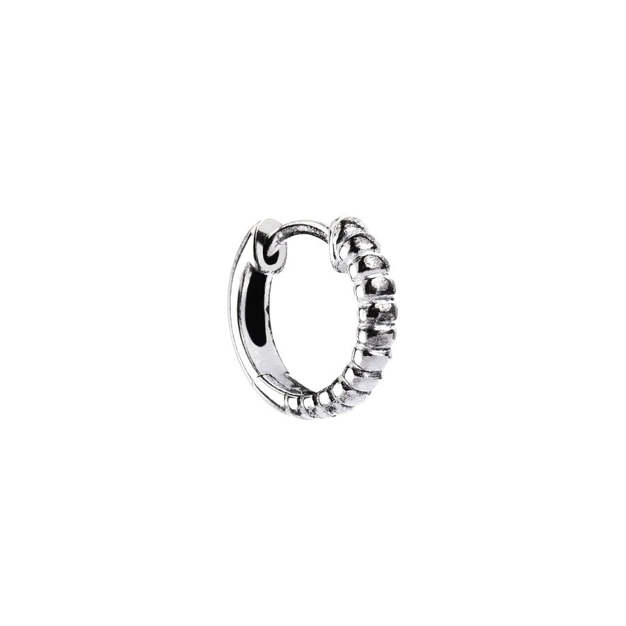 NAJO Dualis Mens Oxidised Earring