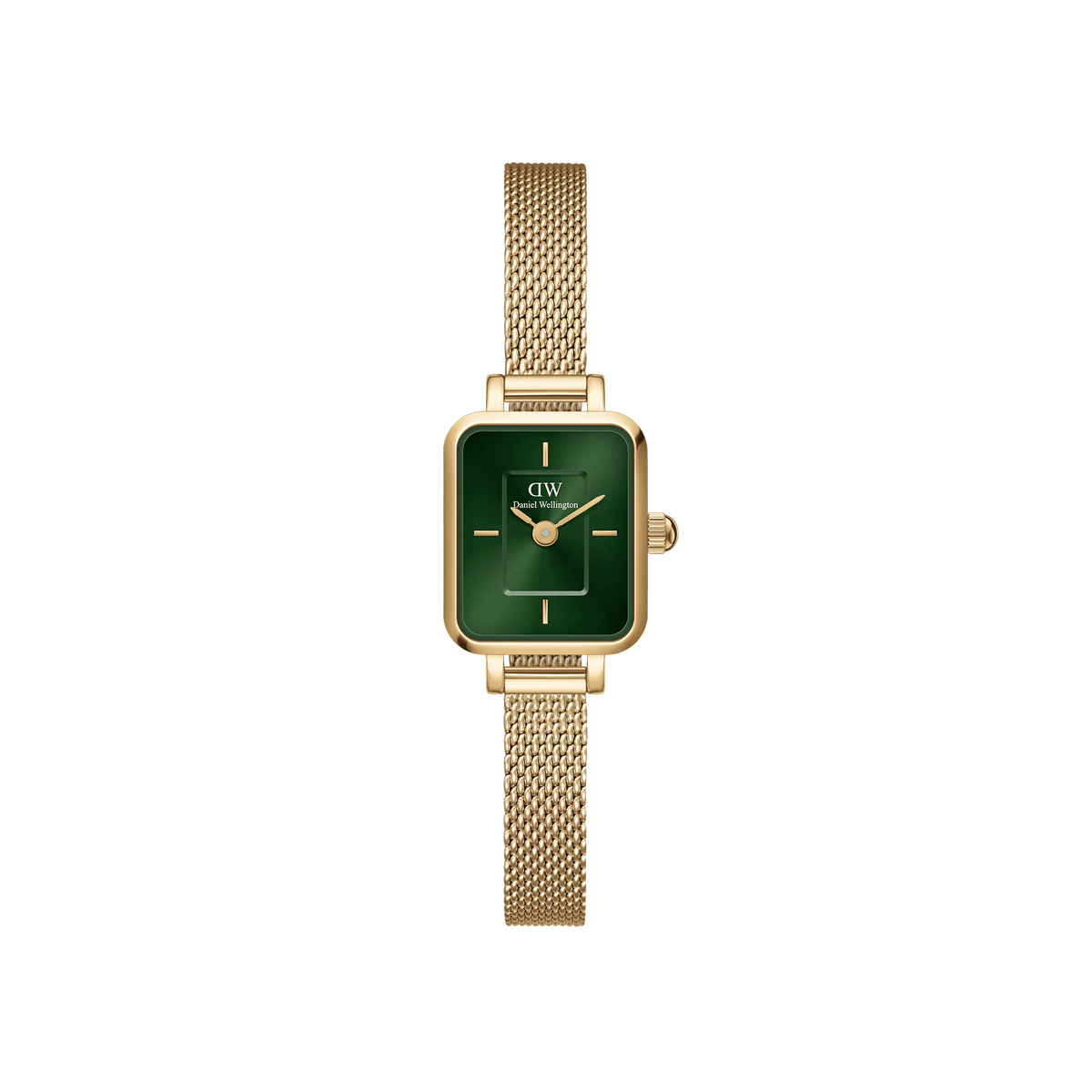 Daniel Wellington Quadro Mini Evergold Emerald Watch