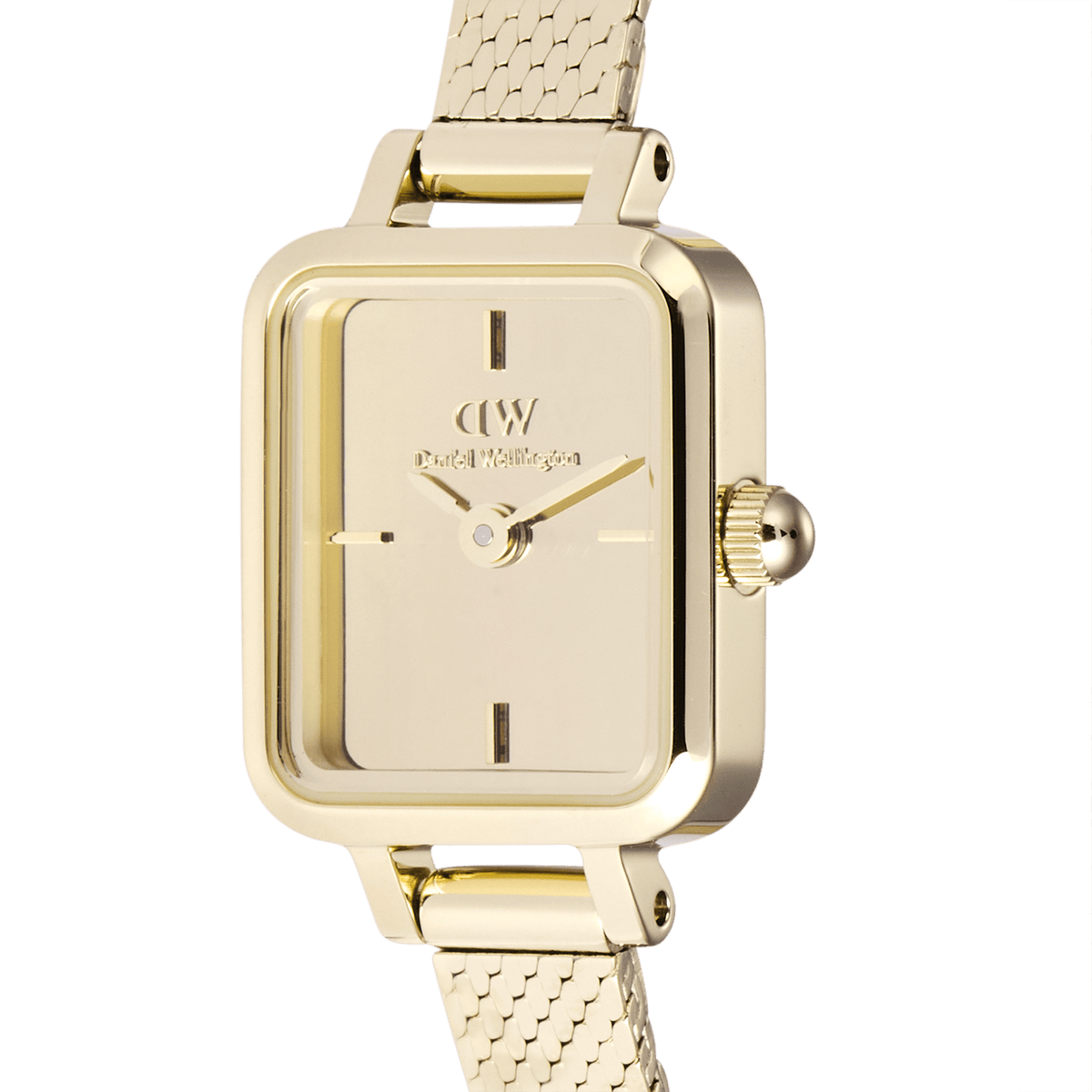 Daniel Wellington Quadro Mini Reflection Gold Watch