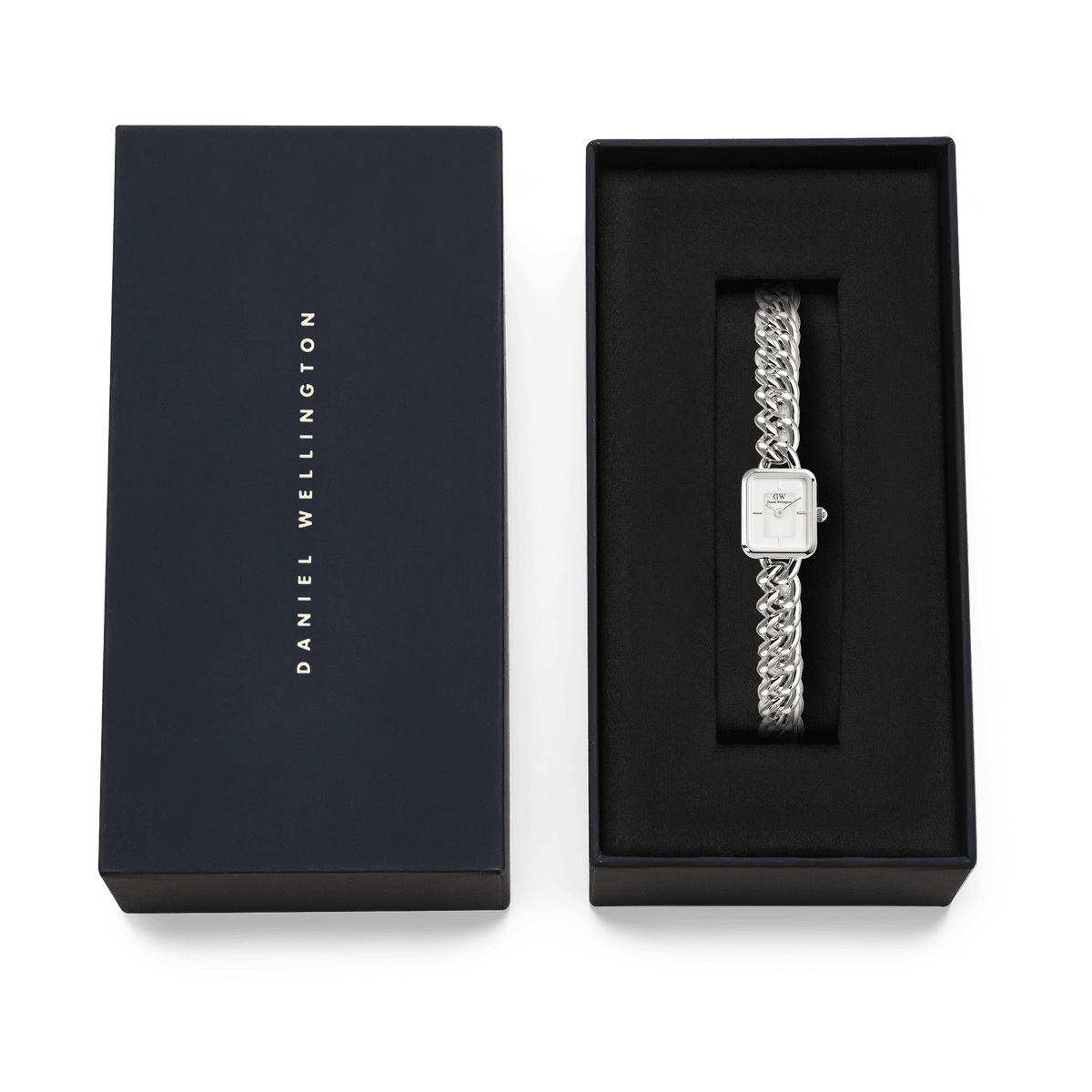 Daniel Wellington Jolie Chain Silver Watch