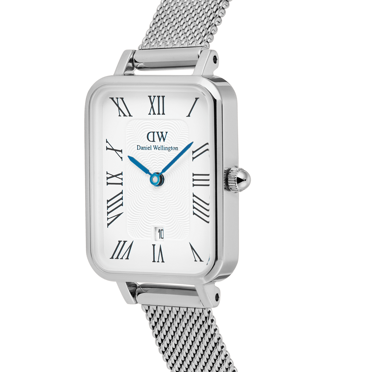 Daniel Wellington Quadro Sterling Roman Numerals Date