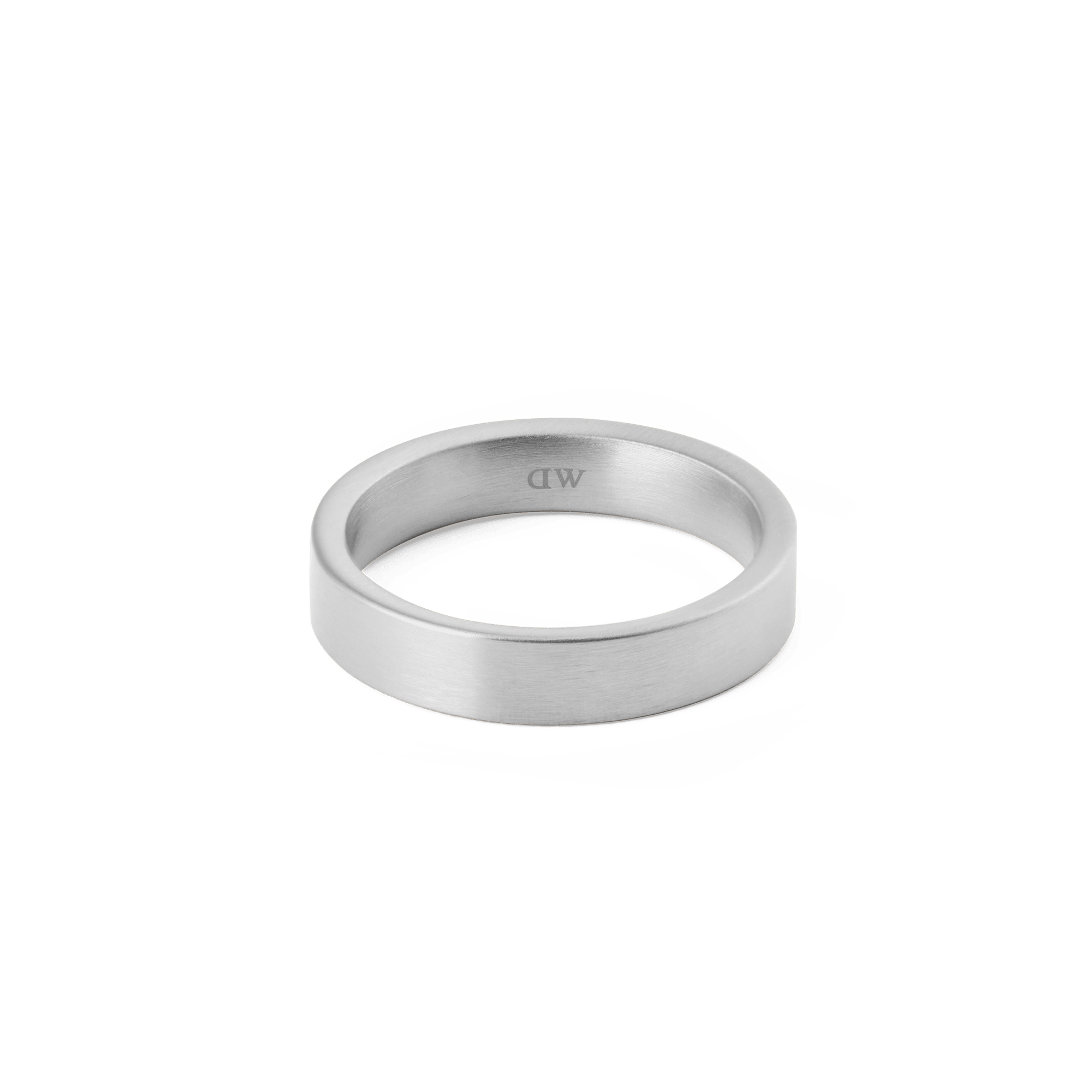 Daniel Wellington Line Ring Brushed Silver 4.5mm