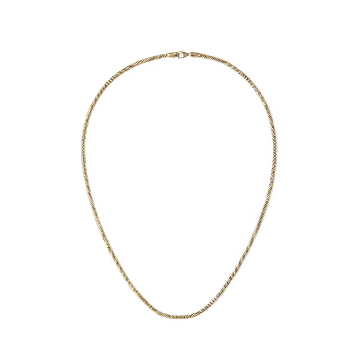Daniel Wellington Tide Mesh Necklace Gold 2.8