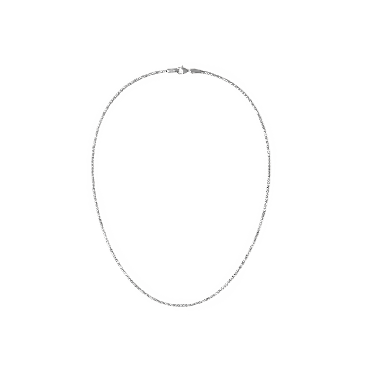 Daniel Wellington Tide Mesh Necklace Silver 1.8