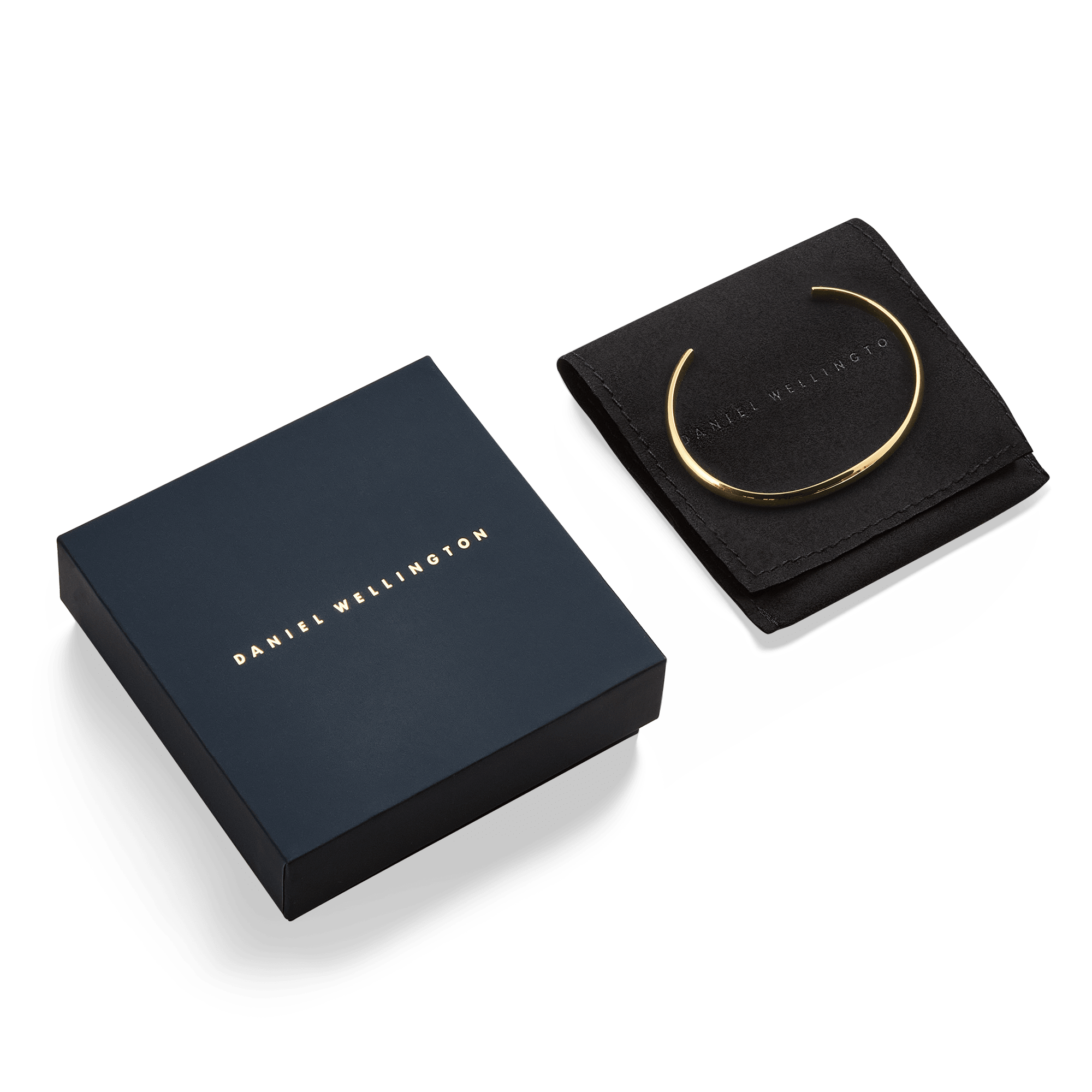 Daniel Wellington Arch Cuff Gold 6mm