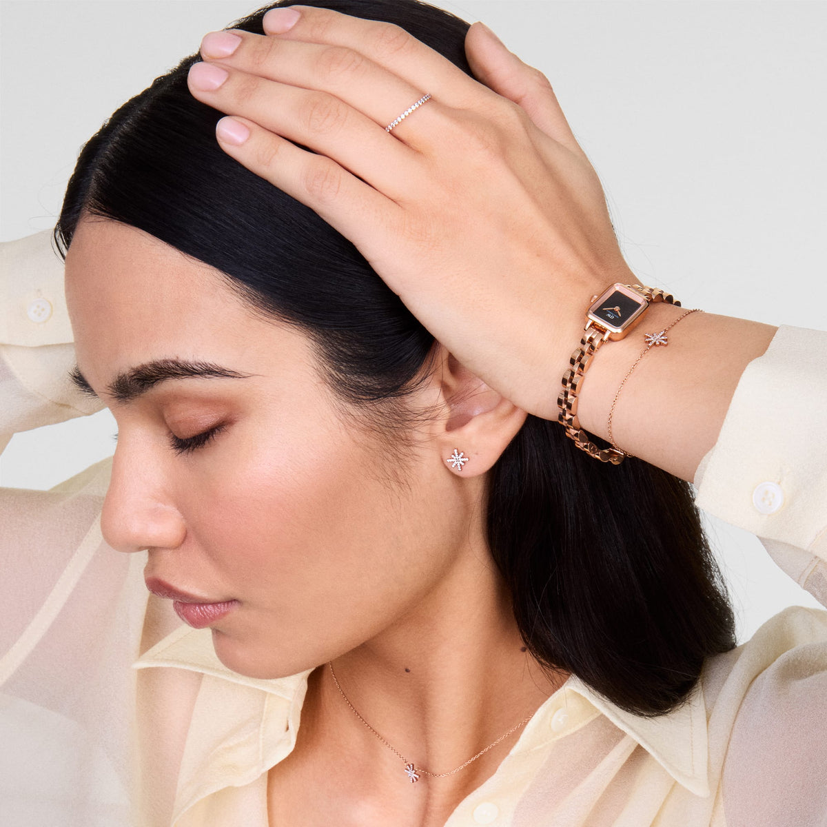 Daniel Wellington Mirelle Eternity Ring Rose Gold