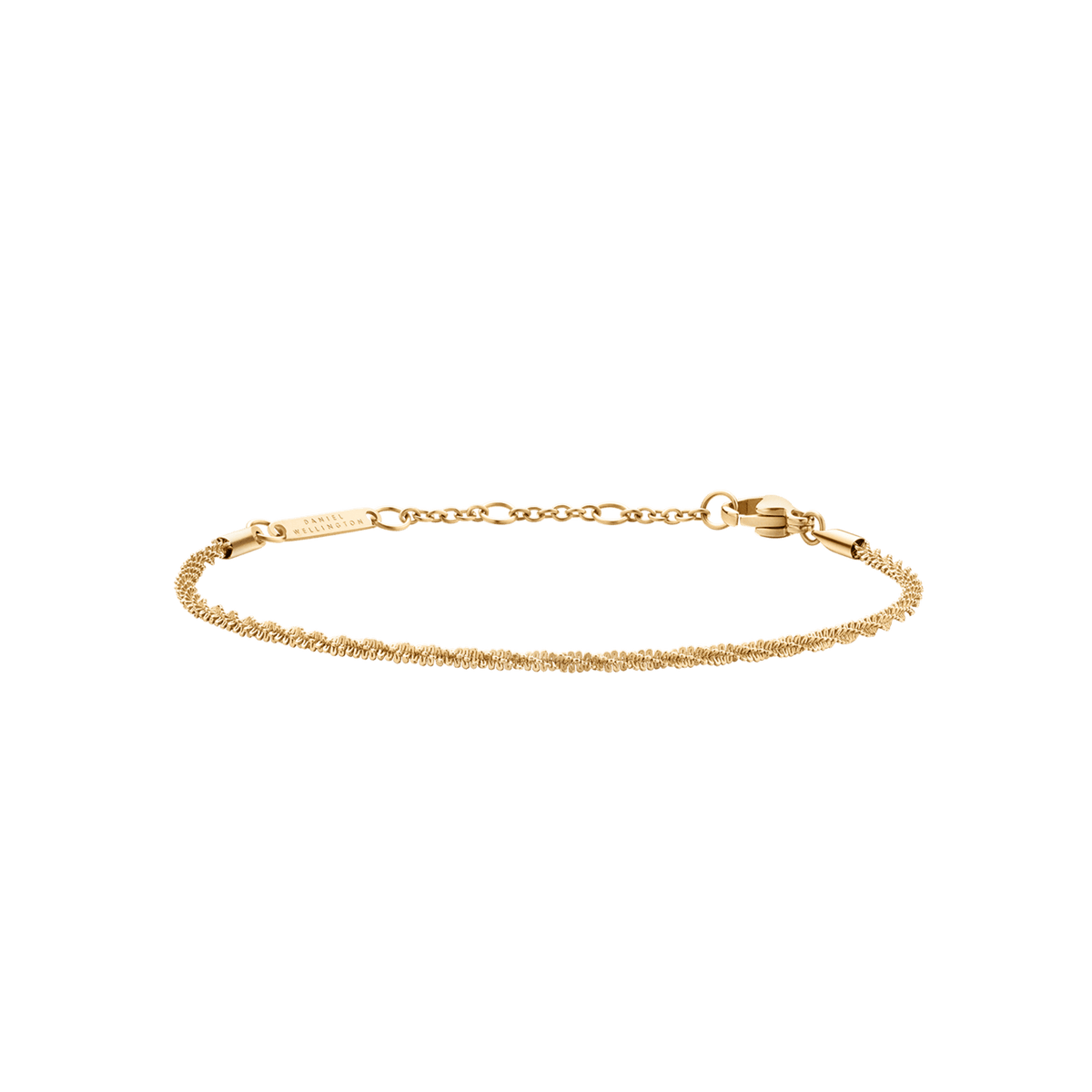 Daniel Wellington Elan Twisted Chain Bracelet Gold