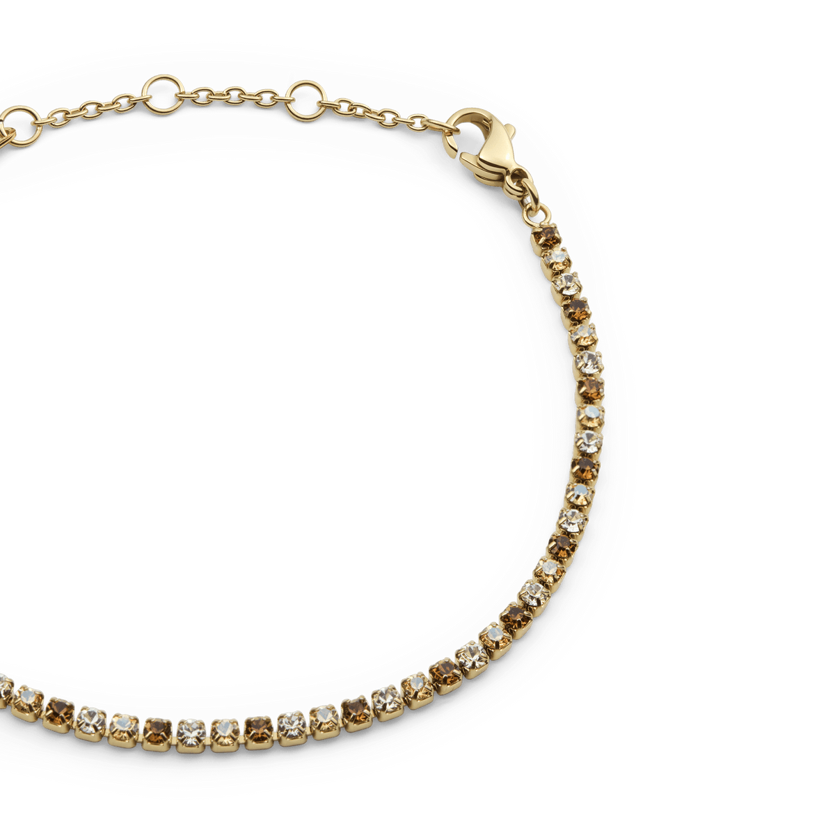 Daniel Wellington Classic Tennis Bracelet Honey Combo Gold