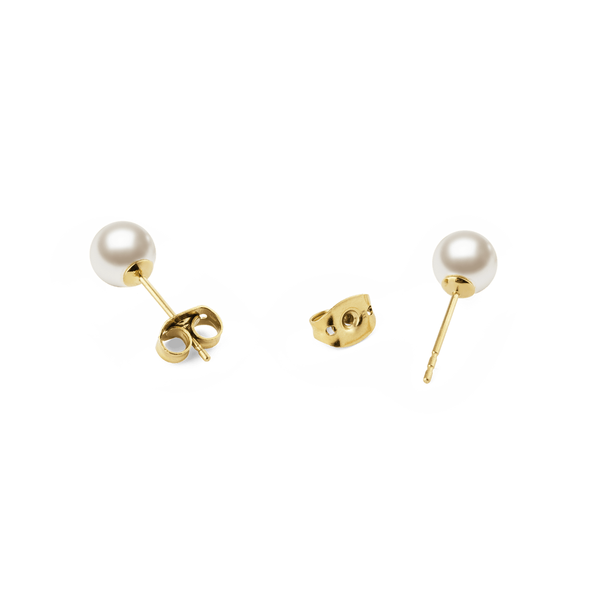 Daniel Wellington Pearl Stud Earring Gold
