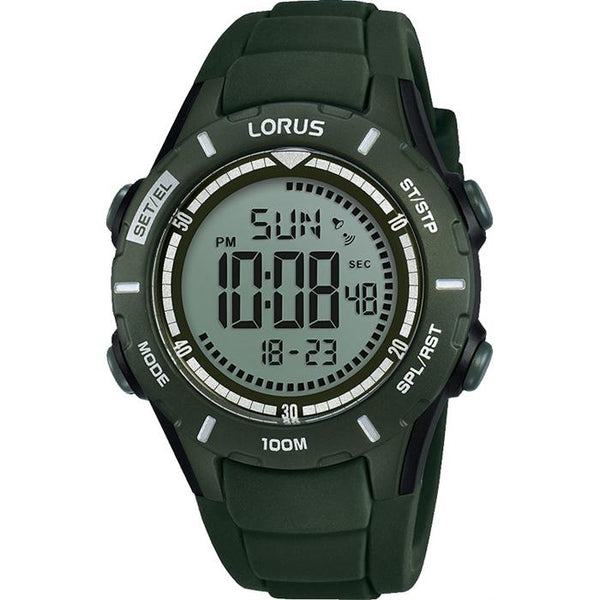 LORUS - Mens Digital Alarm Watch