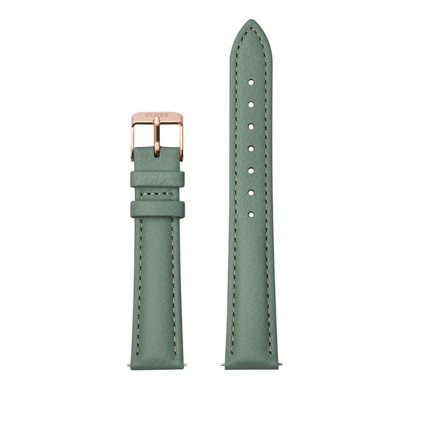 CLUSE 16mm Strap Stone Green & Rose Gold CS1408101084