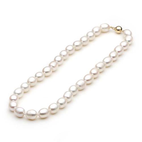9ct Yellow Gold Lulu Pearl Necklace