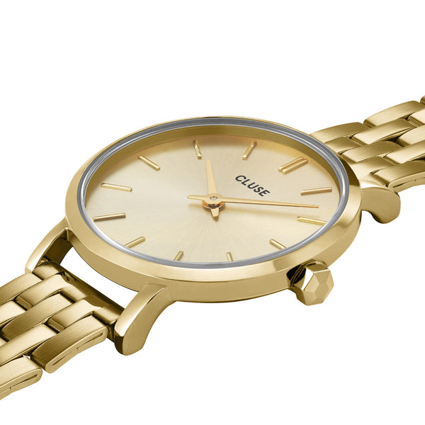 CLUSE Boho Chic Petite Full Gold Link Watch