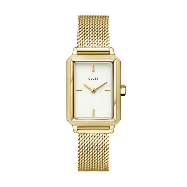 CLUSE Fluette White / Gold Mesh CW11508