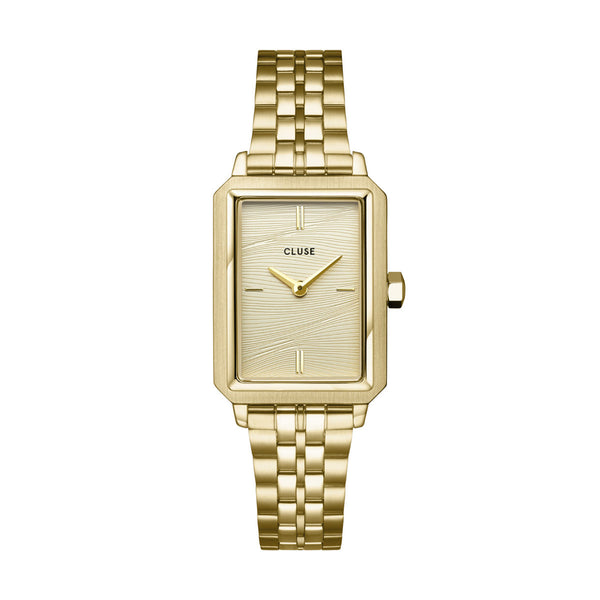 CLUSE Fluette Gold / Sand Textured Gold Link CW11511