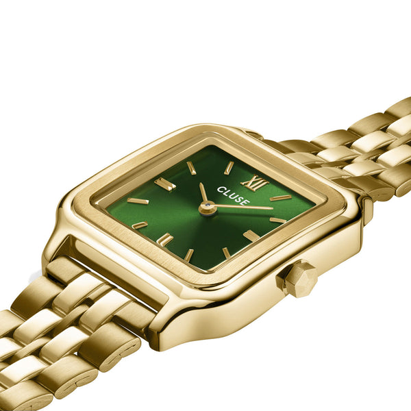 CLUSE Gracieuse Forest Green / Gold Watch