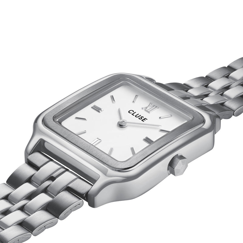 CLUSE Gracieuse White / Silver Link