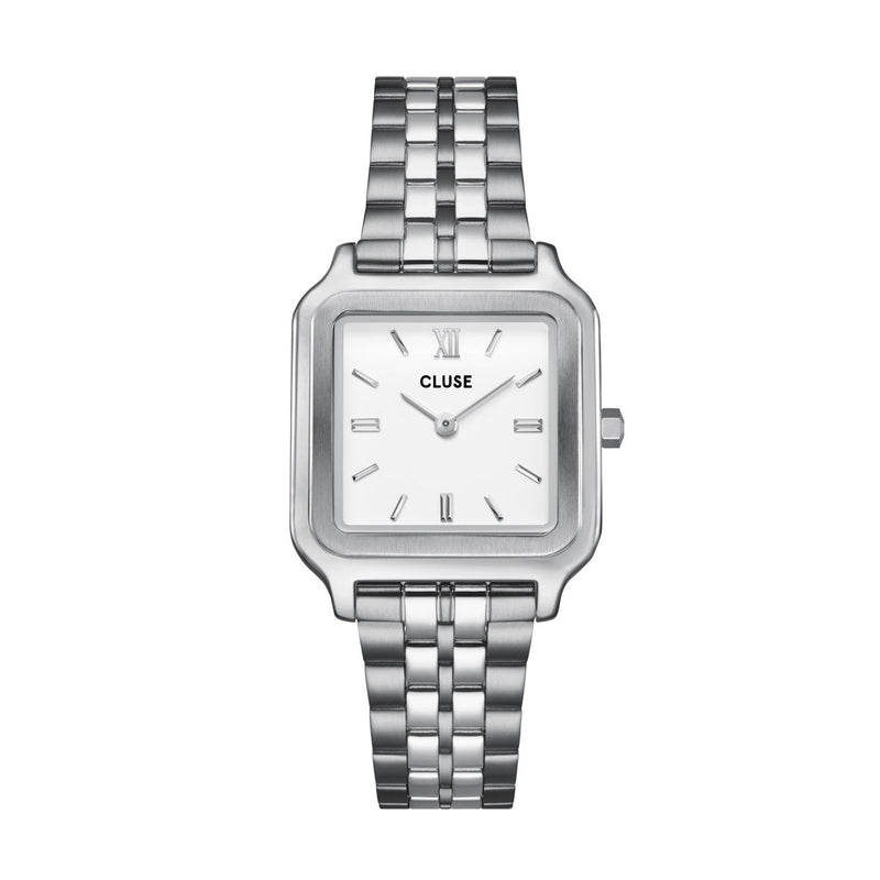 CLUSE Gracieuse White / Silver Link