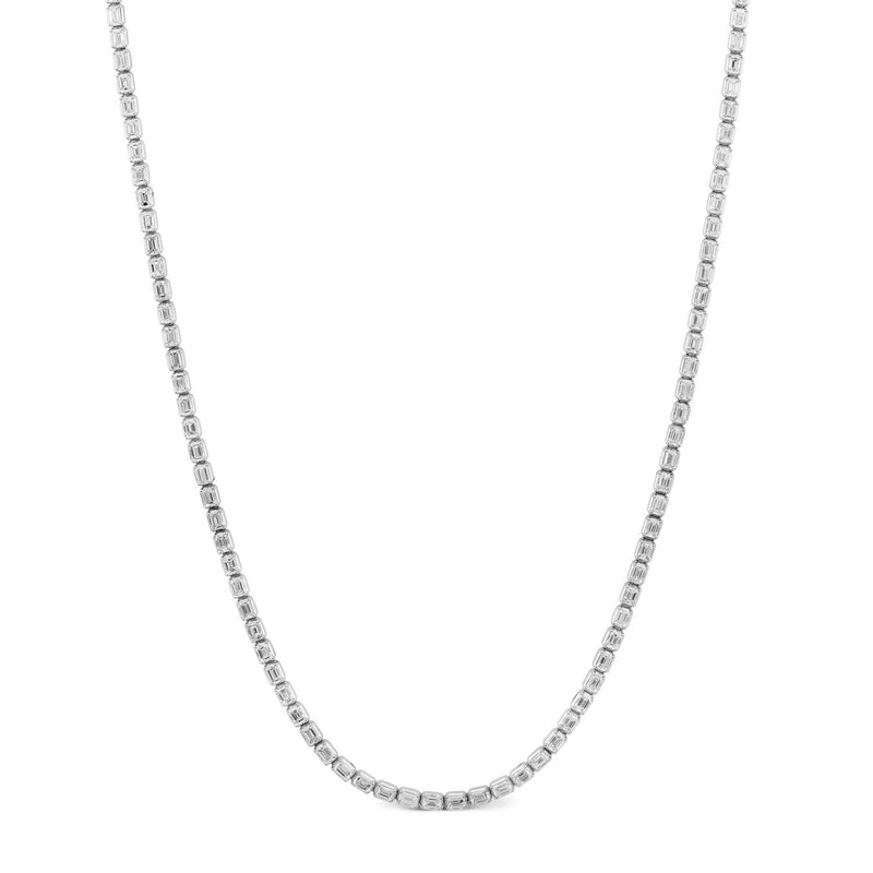 8.00ct Lab Grown Diamond Necklace in 18ct White Gold