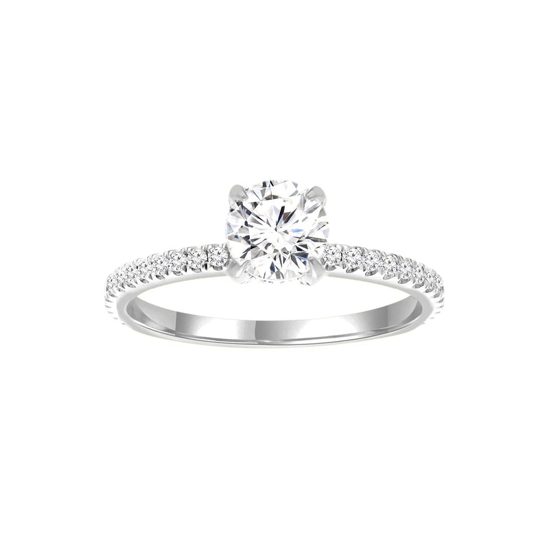 1.14ct Lab Grown Diamond Ring in 9ct White Gold
