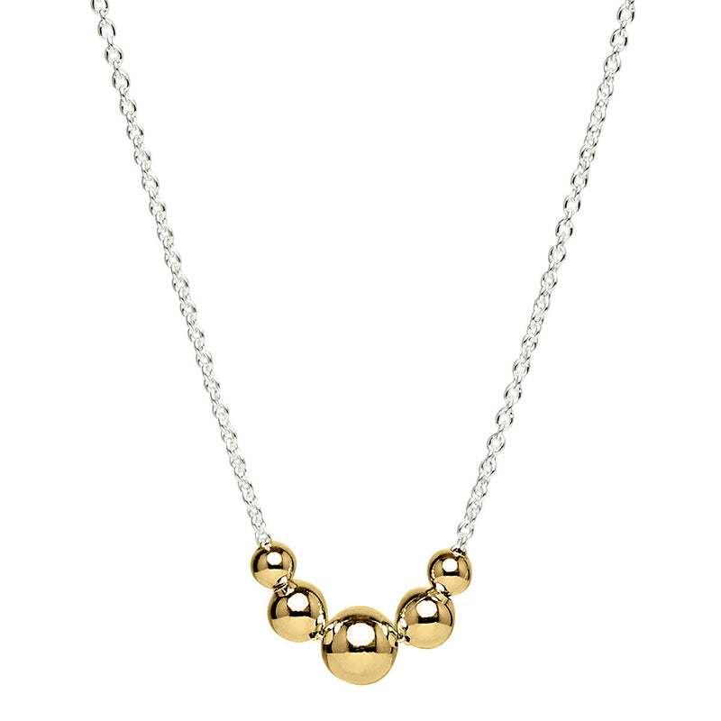 NAJO Oliva Two-Tone Necklace (45cm+ext)
