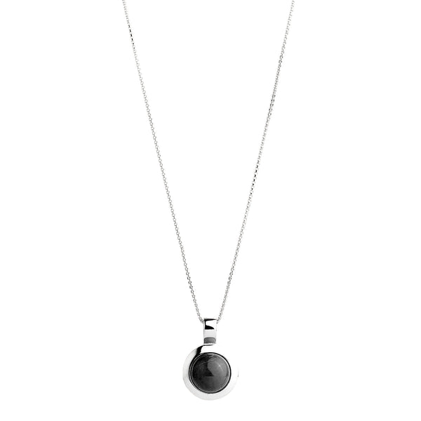 NAJO Husk Onyx Small Necklace 45cm+ext