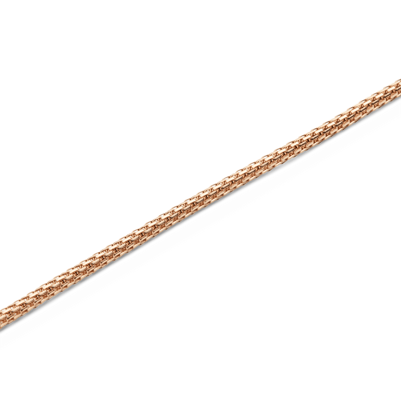 Daniel Wellington Tide Mesh Necklace Rose Gold 1.8