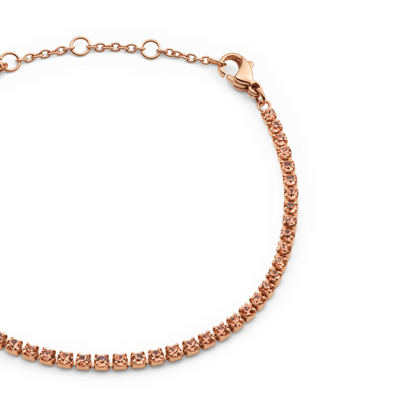 Daniel Wellington Classic Tennis Bracelet Apricot Rose Gold