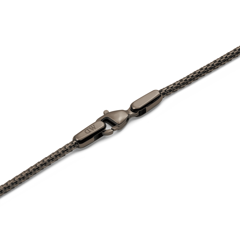 Daniel Wellington Tide Mesh Necklace Graphite 1.8