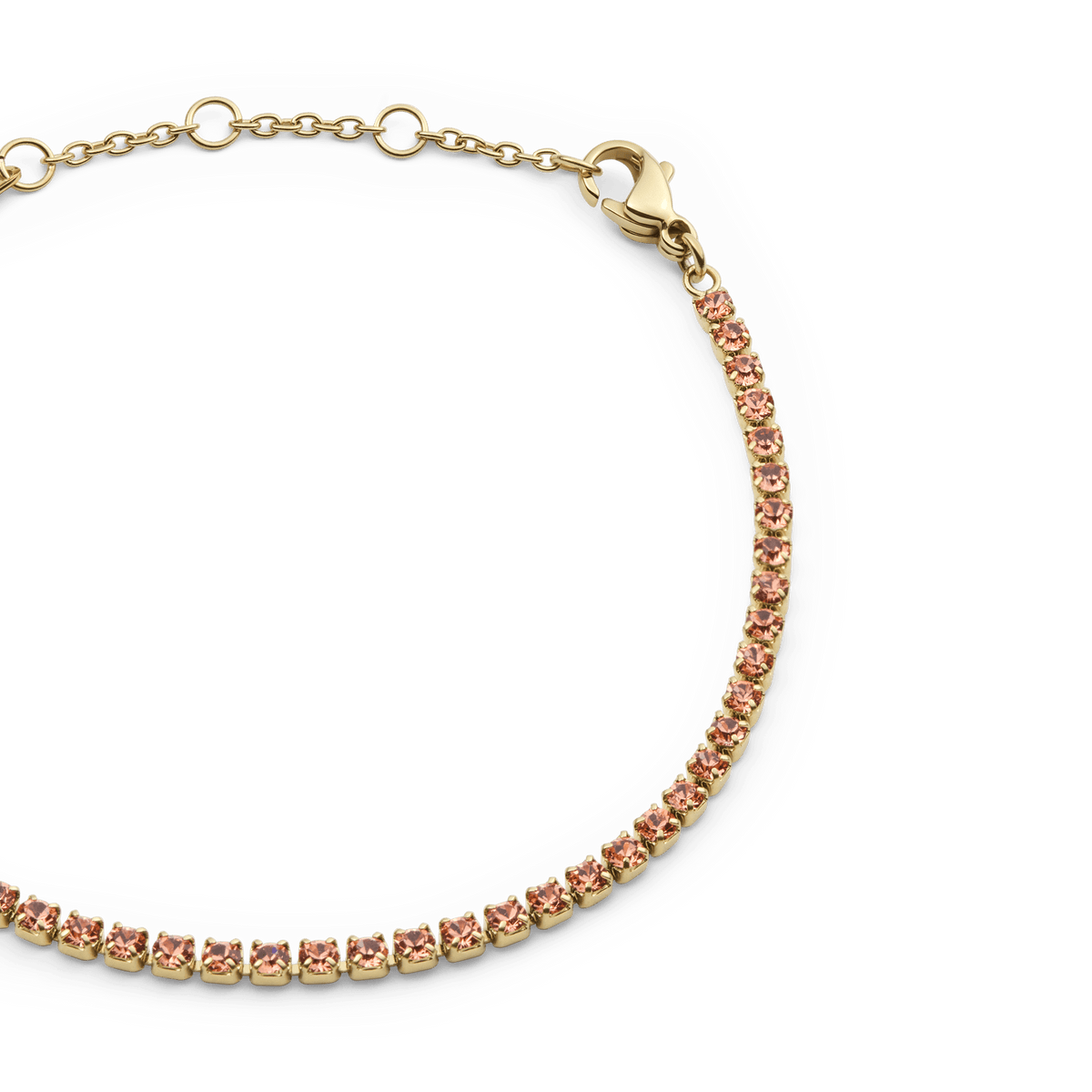 Daniel Wellington Classic Tennis Bracelet Apricot Gold