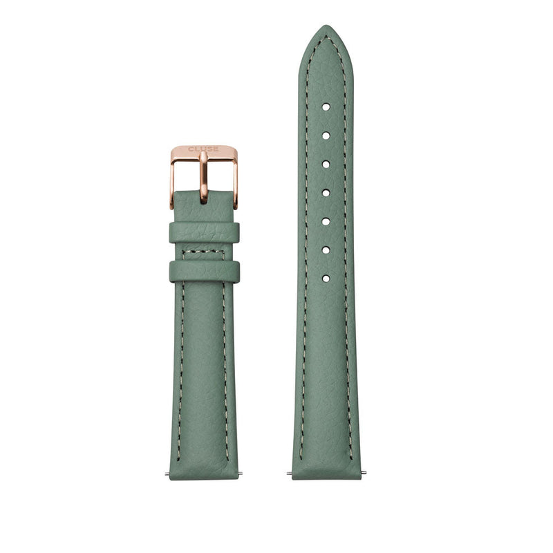 CLUSE 16mm Strap Stone Green/Rose Gold CS1408101084
