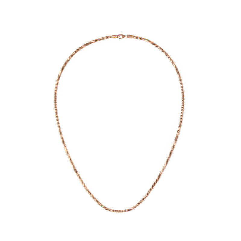 Daniel Wellington Tide Mesh Necklace Rose Gold 2.8