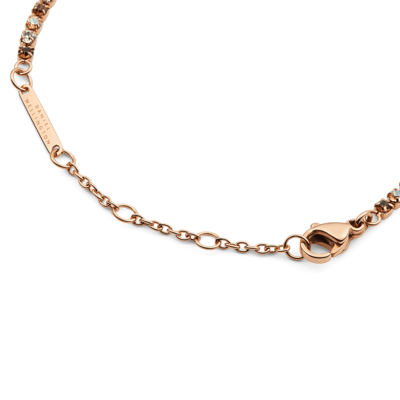 Daniel Wellington Classic Tennis Bracelet Honey Combo Rose Gold