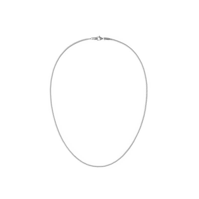 Daniel Wellington Tide Mesh Necklace Silver 1.8