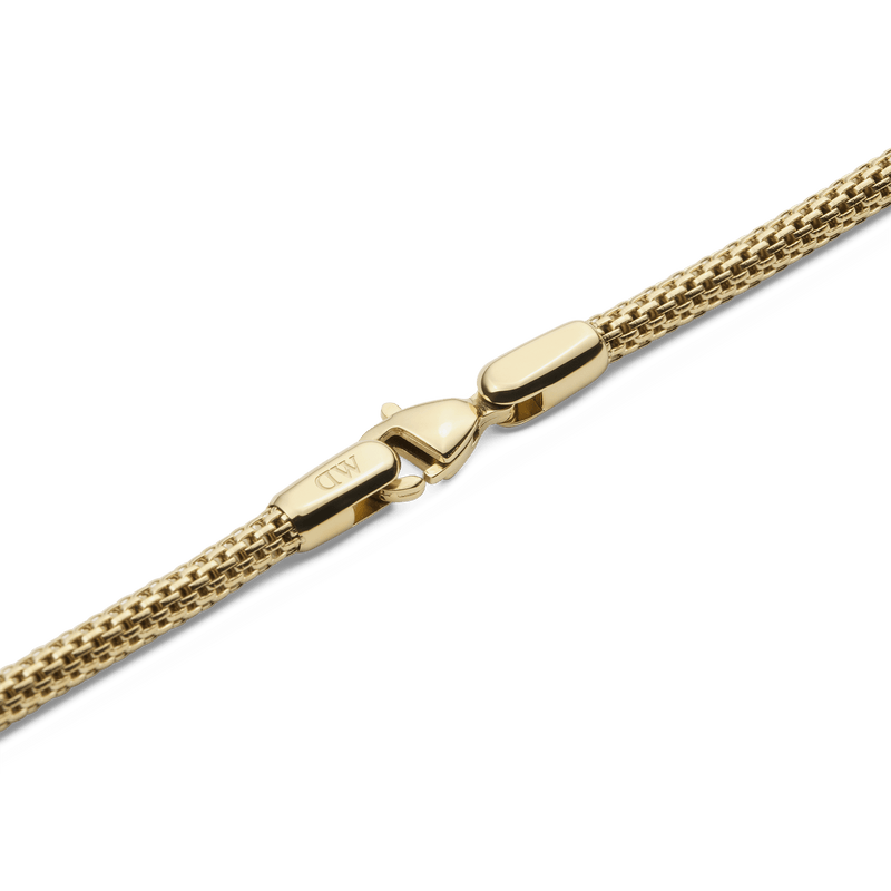 Daniel Wellington Tide Mesh Necklace Gold 2.8