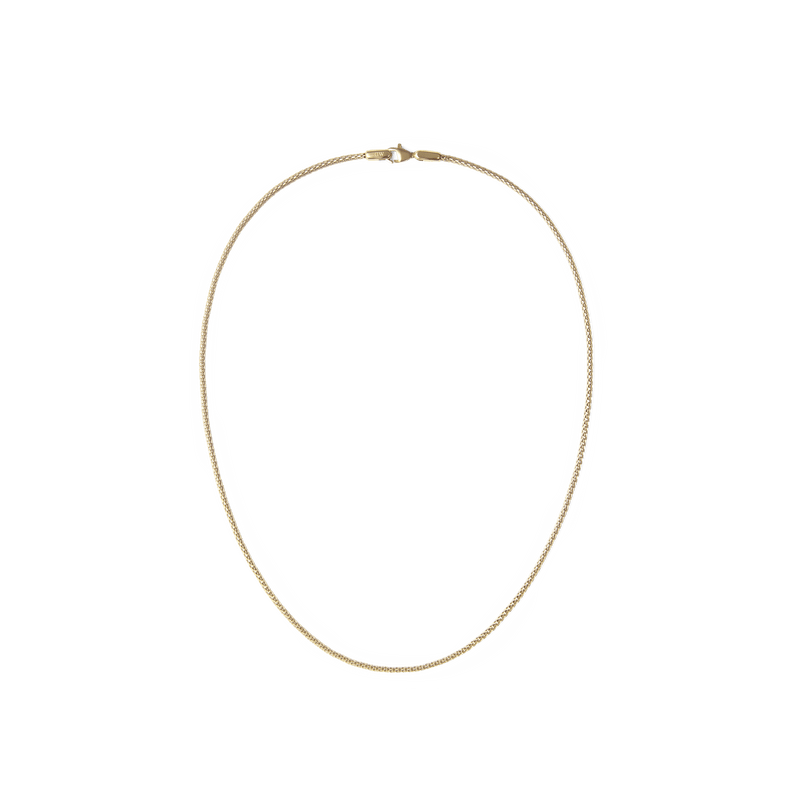 Daniel Wellington Tide Mesh Necklace Gold 1.8