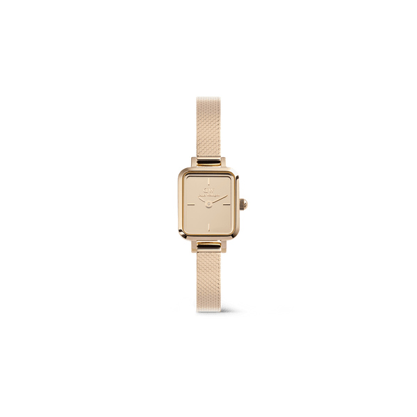 Daniel Wellington Quadro Mini Reflection Rose Gold Watch