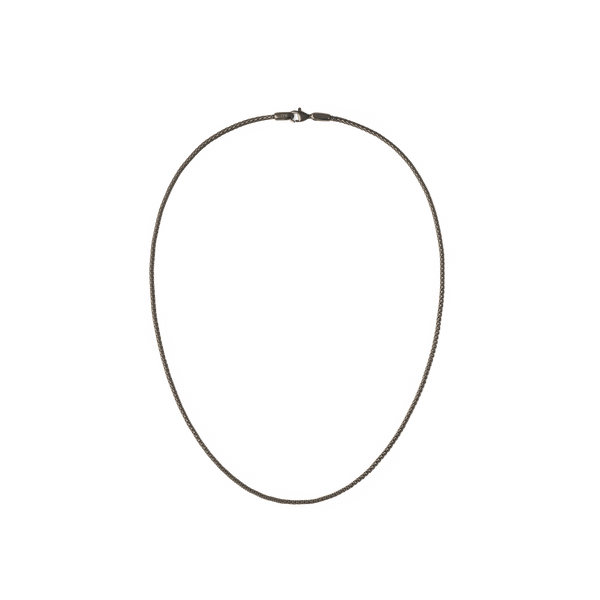 Daniel Wellington Tide Mesh Necklace Graphite 1.8